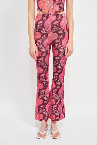 Printed Flared Pants from Pants collection you can buy now from Fashion And Icon online shop