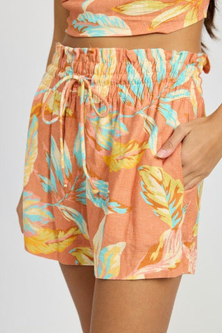 Printed Floral Shorts from Shorts collection you can buy now from Fashion And Icon online shop