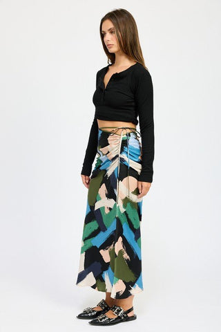 Printed Maxi Skirt from Maxi Skirts collection you can buy now from Fashion And Icon online shop