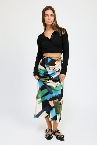 Printed Maxi Skirt from Maxi Skirts collection you can buy now from Fashion And Icon online shop