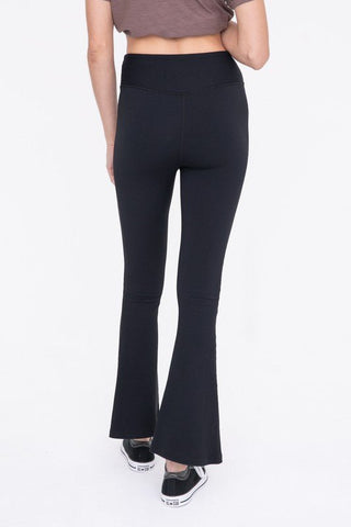 Ribbed Flare High Waisted Leggings from Flare Leggings collection you can buy now from Fashion And Icon online shop