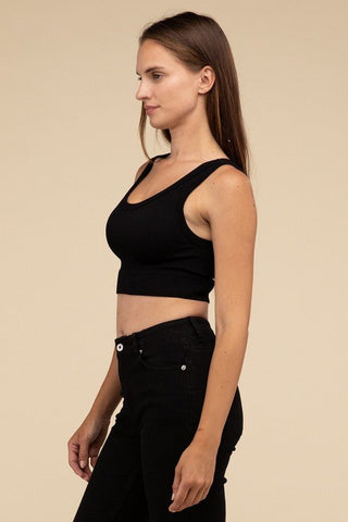 Ribbed Seamless Crop Top from Crop Tops collection you can buy now from Fashion And Icon online shop