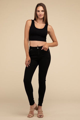 Ribbed Seamless Crop Top from Crop Tops collection you can buy now from Fashion And Icon online shop