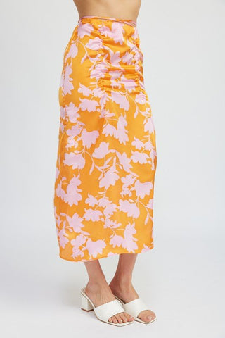 Ruched Midi Skirt from Maxi Dresses collection you can buy now from Fashion And Icon online shop