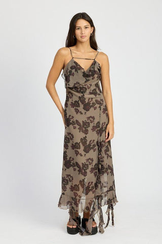 Ruffle Maxi Dress from Maxi Dresses collection you can buy now from Fashion And Icon online shop