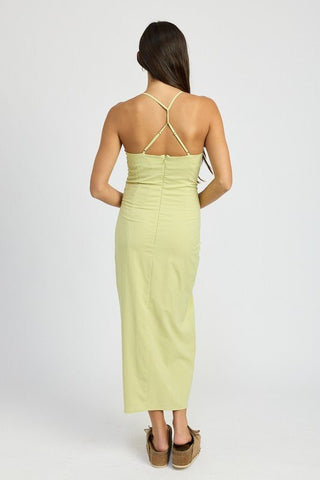 Satin Maxi Dress from Maxi Dresses collection you can buy now from Fashion And Icon online shop