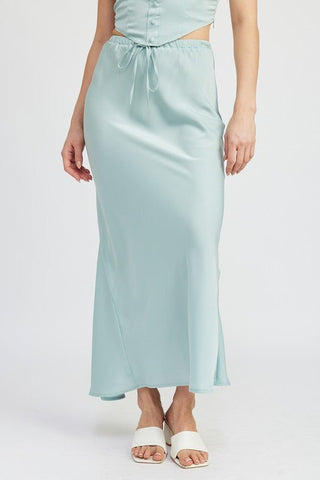 Satin Midi Skirt from Midi Skirts collection you can buy now from Fashion And Icon online shop