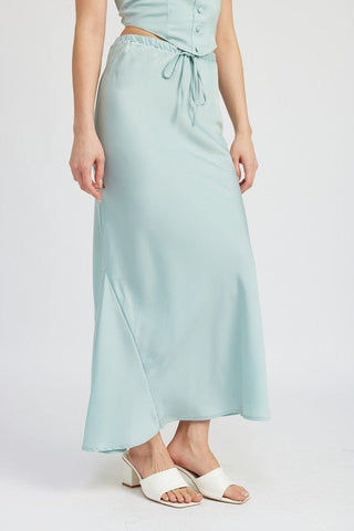 Satin Midi Skirt from Midi Skirts collection you can buy now from Fashion And Icon online shop