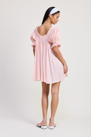 Short Sleeve Babydoll Mini Dress from Mini Dresses collection you can buy now from Fashion And Icon online shop