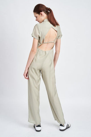 Short Sleeve Jumpsuit from Jumpsuit collection you can buy now from Fashion And Icon online shop