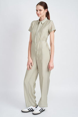 Short Sleeve Jumpsuit from Jumpsuit collection you can buy now from Fashion And Icon online shop