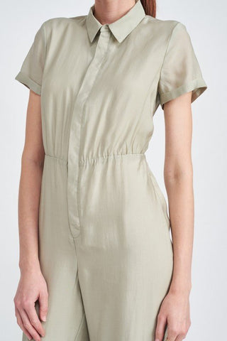 Short Sleeve Jumpsuit from Jumpsuit collection you can buy now from Fashion And Icon online shop