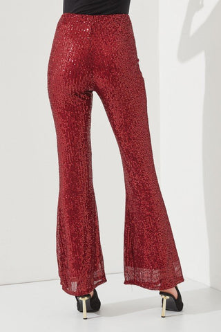 Sparkly High Waisted Sequin Pants from Flare Pants collection you can buy now from Fashion And Icon online shop