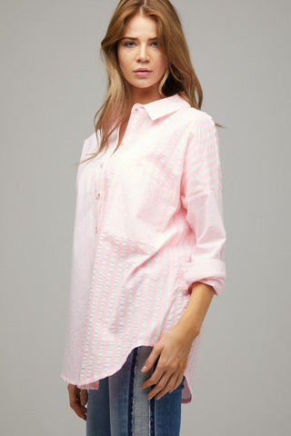 Stripe Button Down Shirt from Shirts collection you can buy now from Fashion And Icon online shop