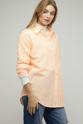 Stripe Button Down Shirt from Shirts collection you can buy now from Fashion And Icon online shop