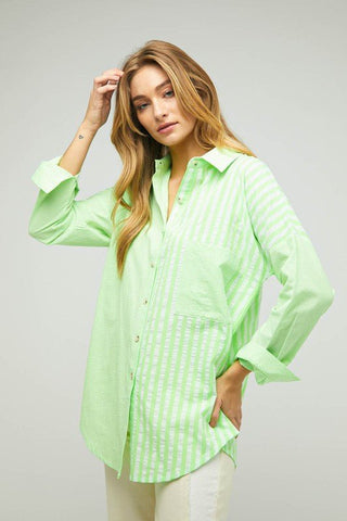 Stripe Button Down Shirt from Shirts collection you can buy now from Fashion And Icon online shop