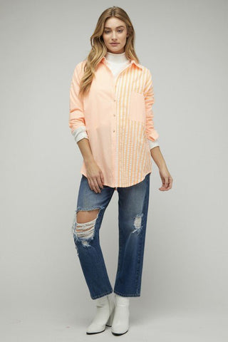 Stripe Button Down Shirt from Shirts collection you can buy now from Fashion And Icon online shop