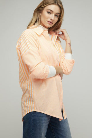Stripe Button Down Shirt from Shirts collection you can buy now from Fashion And Icon online shop