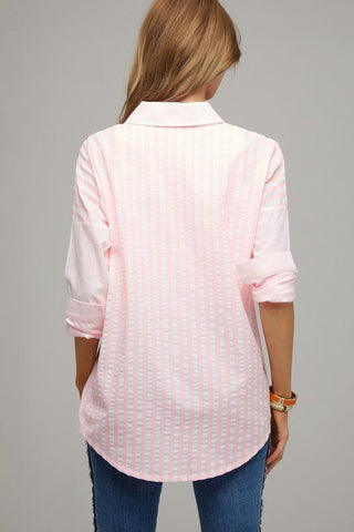 Stripe Button Down Shirt from Shirts collection you can buy now from Fashion And Icon online shop