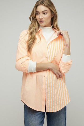 Stripe Button Down Shirt from Shirts collection you can buy now from Fashion And Icon online shop