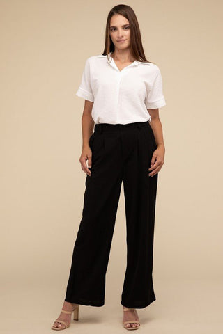 Tailored Relaxed Fit Trouser from Trouser collection you can buy now from Fashion And Icon online shop