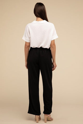 Tailored Relaxed Fit Trouser from Trouser collection you can buy now from Fashion And Icon online shop