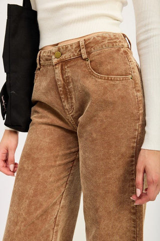 Tan Corduroy Pants from Pants collection you can buy now from Fashion And Icon online shop