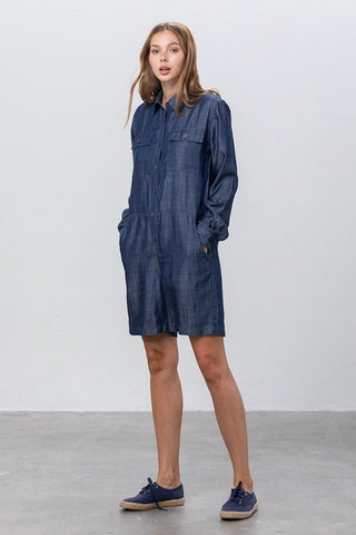 Tencel Short Jumpsuit from Rompers collection you can buy now from Fashion And Icon online shop