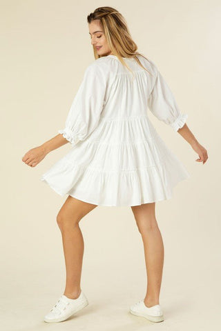 Tiered Mini Dress from Mini Dress collection you can buy now from Fashion And Icon online shop