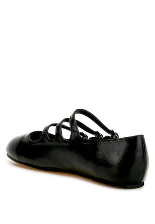 Triple Strap Mary Jane Flat from collection you can buy now from Fashion And Icon online shop