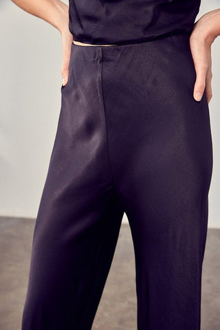 Long Satin Pants