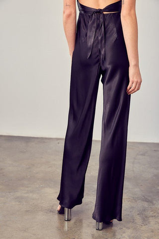 Elegant Satin Pants