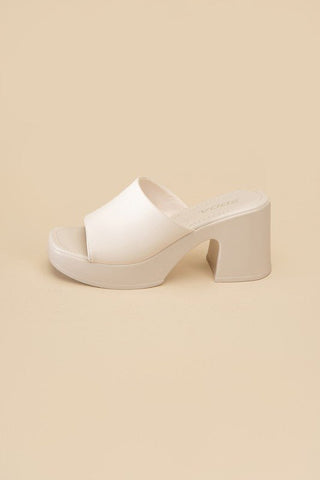 Block Heel Mule from Sandals collection you can buy now from Fashion And Icon online shop