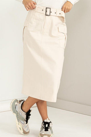 Cargo Midi Skirt from Midi Skirts collection you can buy now from Fashion And Icon online shop