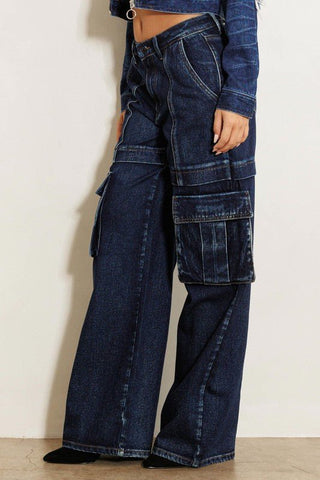 Cargo Wide leg Jeans from Jeans collection you can buy now from Fashion And Icon online shop