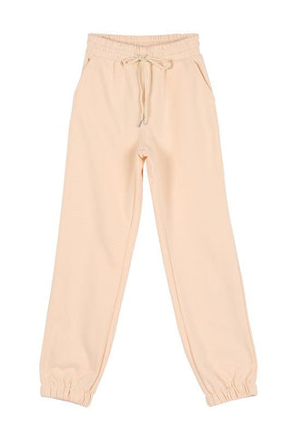 Cream sweat jogger pant from Sweatpants collection you can buy now from Fashion And Icon online shop