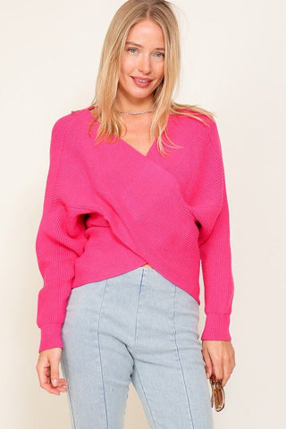 Crossover Sweater from Sweaters collection you can buy now from Fashion And Icon online shop