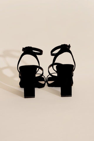 DEVIN-8 Ankle Strap Heels from collection you can buy now from Fashion And Icon online shop