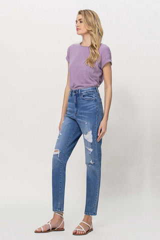 Distressed Mom Jeans from Jeans collection you can buy now from Fashion And Icon online shop