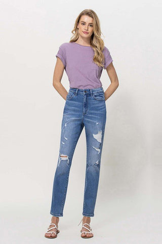 Distressed Mom Jeans from Jeans collection you can buy now from Fashion And Icon online shop