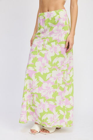 Floral Maxi Skirt from Maxi Skirts collection you can buy now from Fashion And Icon online shop