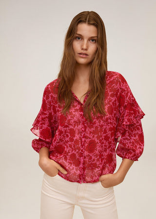 Floral Print Blouse from Blouses collection you can buy now from Fashion And Icon online shop