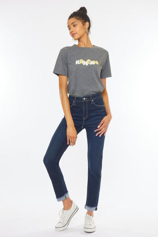 High Rise Cigarette Jeans from Jeans collection you can buy now from Fashion And Icon online shop