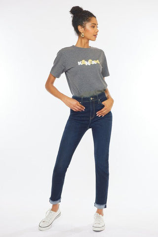 High Rise Cigarette Jeans from Jeans collection you can buy now from Fashion And Icon online shop