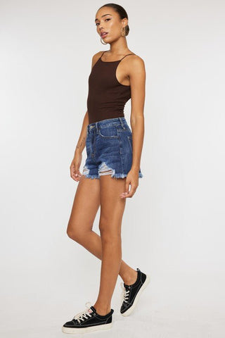 High Rise Mom Shorts from Denim Shorts collection you can buy now from Fashion And Icon online shop