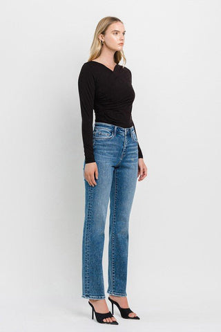 High Rise Straight Jeans from Jeans collection you can buy now from Fashion And Icon online shop