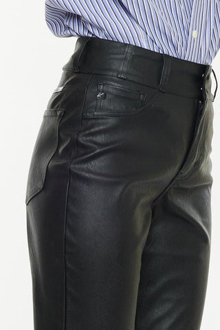 High Rise Vegan Leather Pants from Pants collection you can buy now from Fashion And Icon online shop