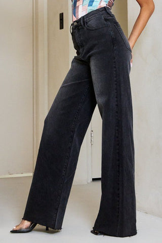 High Waisted Wide Leg Jeans from Jeans collection you can buy now from Fashion And Icon online shop