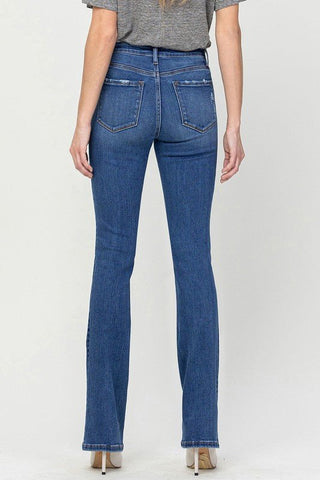 Indigo High Rise Bootcut Jeans from Jeans collection you can buy now from Fashion And Icon online shop