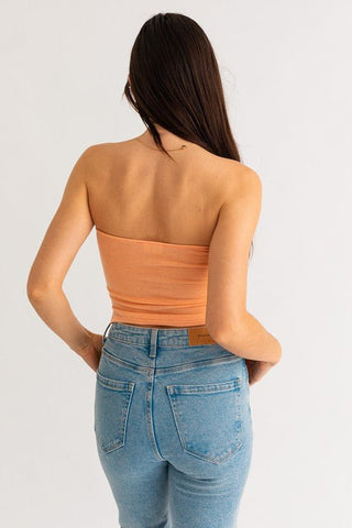 Knit Twist Tube Top from Crop Tops collection you can buy now from Fashion And Icon online shop